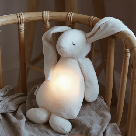 Rabbit with nightlight for feeding